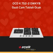 ARÇELİK OCD K 752-2 DWKYB Gazlı Cam Tablalı Ocak thumbnail 3