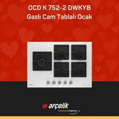 ARÇELİK OCD K 752-2 DWKYB Gazlı Cam Tablalı Ocak thumbnail 1