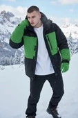 Erkek Eldiven Kışlık Tiriko Örgü Eldiven Yeşil thumbnail 2