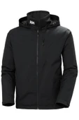 Helly Hansen Crew Hooded Midlayer Erkek Mont Black thumbnail 1