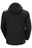 Helly Hansen Crew Hooded Midlayer Erkek Mont Black thumbnail 5