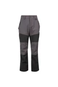 Trespass Marco Softshell Erkek Outdoor Pant. Black thumbnail 1