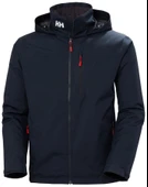 Helly Hansen Crew Hooded Midlayer Erkek Mont  Navy thumbnail 1