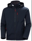 Helly Hansen Crew Hooded Midlayer Erkek Mont  Navy thumbnail 5
