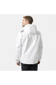 Helly Hansen Crew Hooded Midlayer Erkek Mont White thumbnail 4