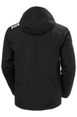 Helly Hansen Crew Hooded Midlayer Erkek Mont Black thumbnail 2
