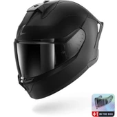 Kask Shark Skwal Cup Dark Shadow Mat Siyah Kapalı thumbnail 1