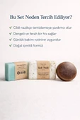 Botanik Özlü 3 lü Doğal Sabun Seti Özel Bitkisel Seri thumbnail 3