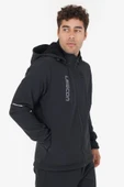 Lescon Siyah Erkek Softshell Fermuarlı Üst 23K-1065 thumbnail 2