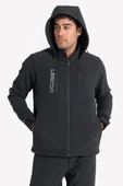 Lescon Siyah Erkek Softshell Fermuarlı Üst 23K-1065 thumbnail 4