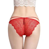Venlisa Çapraz Bant Detaylı Dantelli String Külot V6104 thumbnail 4