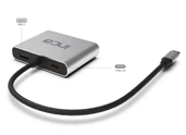 Inca ITPC-4 T Usb C To 2x Hdmı 4K USb 2.0+Pd thumbnail 2