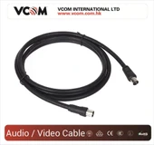 Vcom CV602-B 5mt Analog Siyah Tv Uzatma thumbnail 2