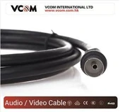 Vcom CV602-B 10mt Analog Siyah Tv Uzatma thumbnail 2