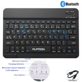 PL-366 Bluetooth Kablosuz Klavye – Type-C Şarjlı, Tablet Telefon PC Uyumlu thumbnail 3