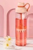 Shotay ST-6637 680ml Süzgeçli Pembe Tritan Matara thumbnail 1