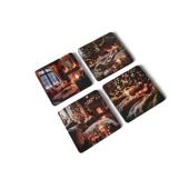 Cozy Home Bardak Altlığı Set 4 thumbnail 5