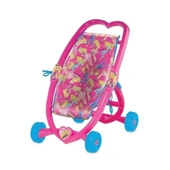Dede Oyuncak Barbie Kalpli Puset Set 03036 thumbnail 1