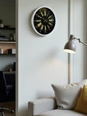 Plentiful   36 Cm Beyaz Dekoratif Duvar Saati thumbnail 3