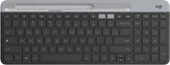 Logitech 920-010624 K580 Slim Kablosuz Gri Bluetooth&Usb Q Klavye thumbnail 2