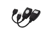 Vcom CU824 USB RJ45 Extender Plastik 45m Uzatıcı thumbnail 2