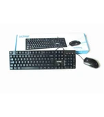 TechnoPc Kablolu Klavye Mouse Set thumbnail 1