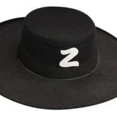 Zorro Şapka Maske Set Yetişkin thumbnail 4