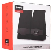 Snopy SN-84 2.0 Siyah USB Speaker thumbnail 5