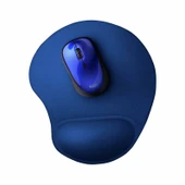 Trust 20426 Bigfoot Jel Mousepad,Mavi thumbnail 1