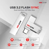 Hiksemi E327C USB 3.2 Dual 32GB Bellek thumbnail 2