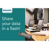 Philips USB 3.1 32GB Moon Uzay Grisi thumbnail 9
