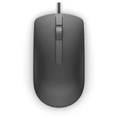 Dell MS116 Kablolu Optik Mouse Siyah 570-AAIS thumbnail 1