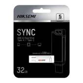 Hiksemi E327C USB 3.2 Dual 32GB Bellek thumbnail 1