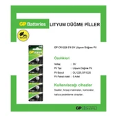 Gp Cr1220 3V Lithium 5Li Kartela thumbnail 3