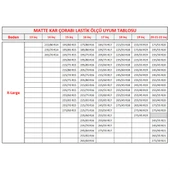 Matte Kar Çorabı Active Series Kırmızı X-Large thumbnail 6