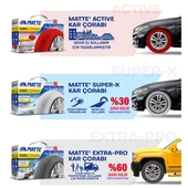 Matte Kar Çorabı Active Series Kırmızı Small thumbnail 7