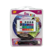 Panther Pt-355 Usb Rgb Şerit Led Işık 5m thumbnail 4