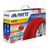 Matte Kar Çorabı Active Series Kırmızı Medium thumbnail 1