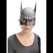 Siyah Çocuk Batman Maskesi Lastikli thumbnail 4