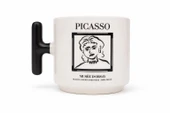 PRYDESIGN Picasso Line Art T Kulp Seramik Kupa thumbnail 1