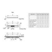 VitrA DK100 Style Duş Kanalı 59980363000 thumbnail 2