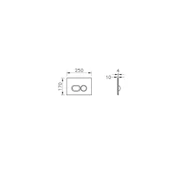 VitrA Liquid Kumanda Paneli Krom 740-2180 thumbnail 2