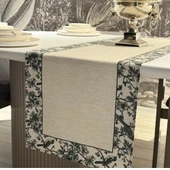 Keten Espamira Desen Runner 40X140 cm thumbnail 1