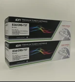 HP 83A-CF283A Muadil Toner *2 Li Paket thumbnail 1