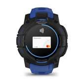 Garmin Instınct3 45mm,AMOLED Blackwith Bolt Blue B thumbnail 9