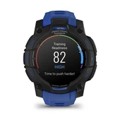 Garmin Instınct3 45mm,AMOLED Blackwith Bolt Blue B thumbnail 2