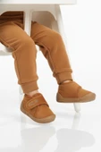 Taba Süet Cırtlı Erkek Bebek Panduf thumbnail 1