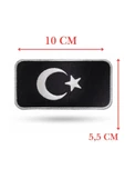 Single Sword BAYRAK Nakış Patch - Peç 10 Cm X 4,5 Cm thumbnail 5