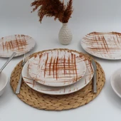 Eylül 8 Parça 2 kişilik  Yemek Takımı thumbnail 3