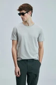 Lufian Erkek Junya Basic Bej T-Shirt 111020259 thumbnail 4